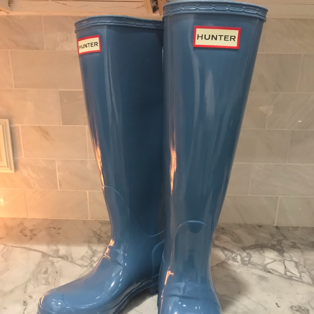 Hunter Original Back Adjust Tall Gloss Boot